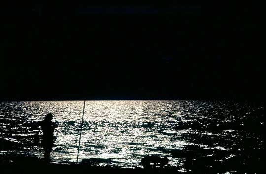 Pescando en Cadaqués