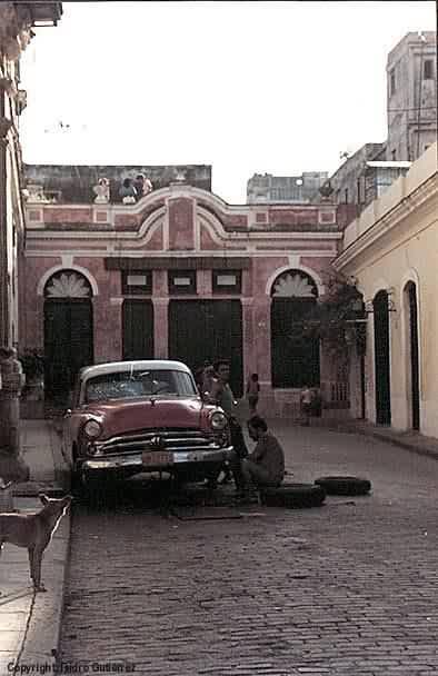 Reparando el carro